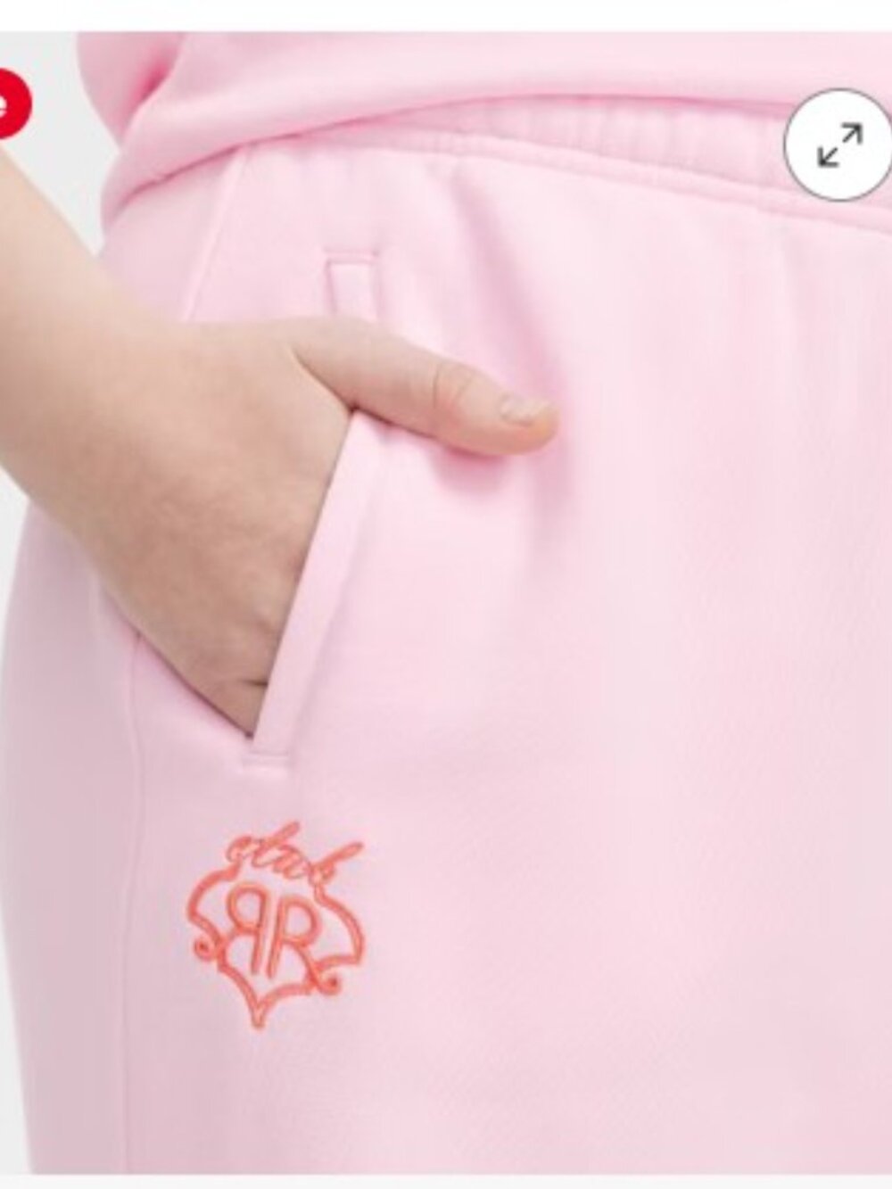 💗🐰 Roller Rabbit x Target Jogger Sweatpants Soft Pink NWT size XS - Picture 6 of 8